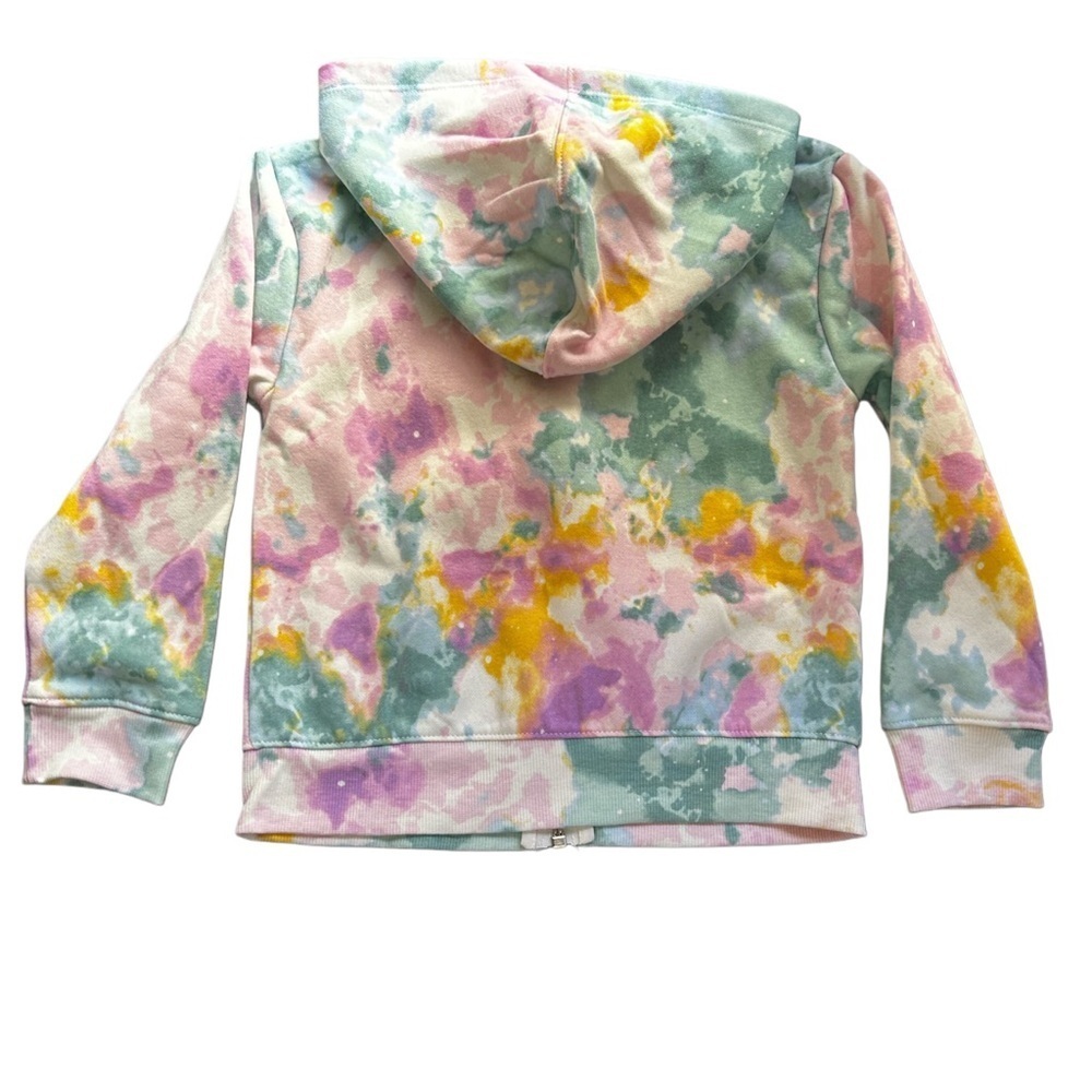 Cat & Jack Multicolor Tie-Dye Hoodie - Picture 2 of 4
